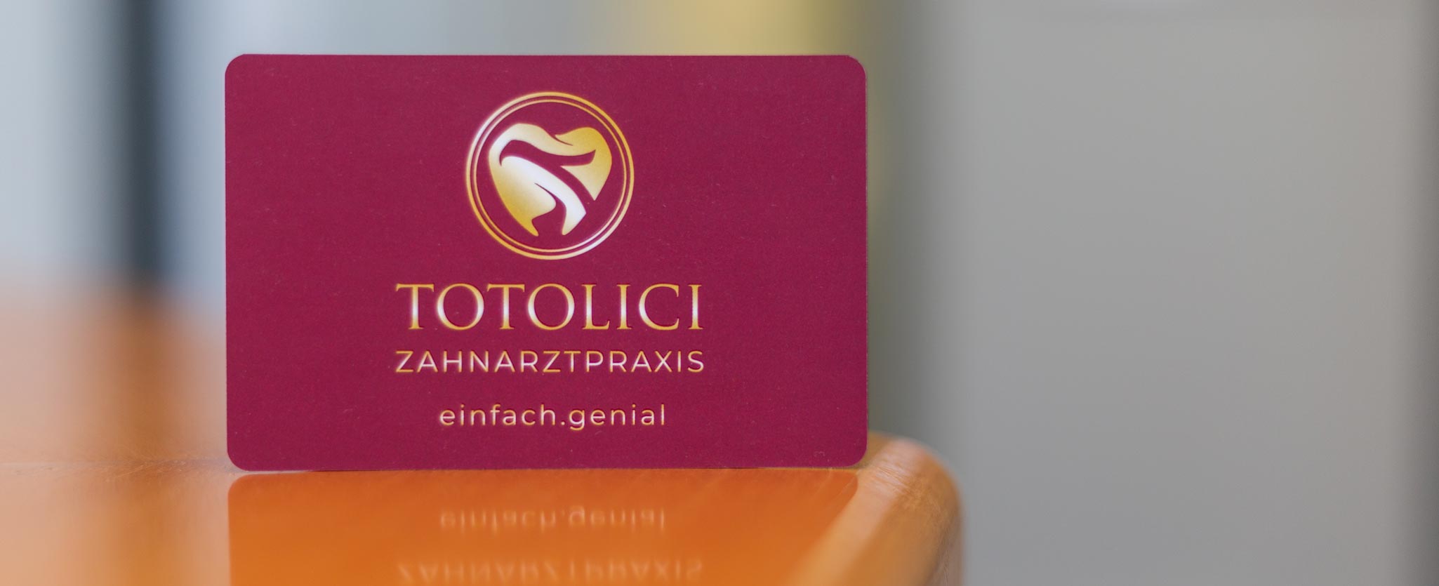 Foto von der Visitenkarte von Zahnarztpraxis Totolici